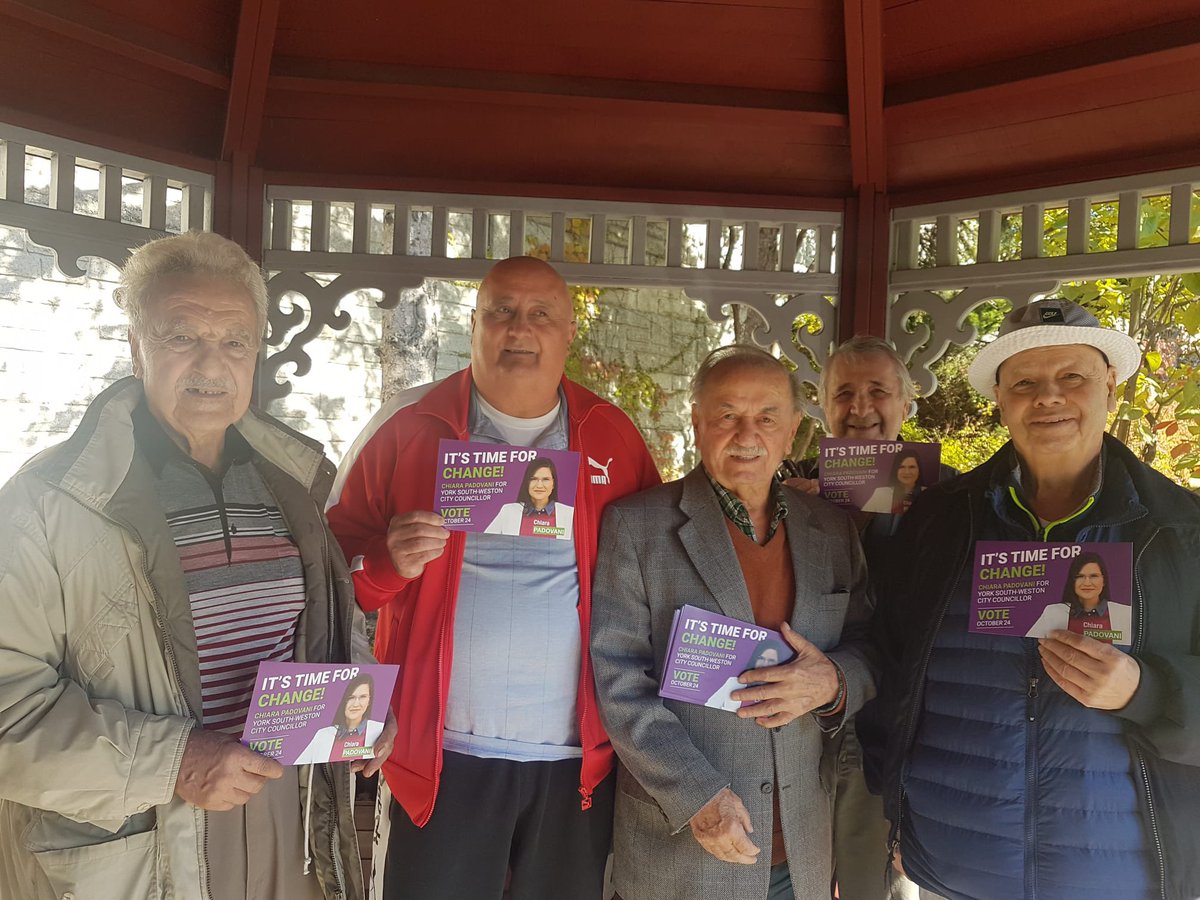 Paul_TO's tweet photo. Earlier today, former MPP Odoardo Di Santo visited Casa Abruzzo #seniors residence, which he founded: “I know a vote for @chipadovani on Monday will be a vote to build more quality, affordable seniors housing like this one. Join me in supporting Chiara!” #ItsTimeForChange #YSW https://t.co/KpESXg3TKW
