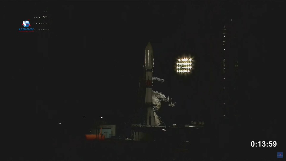 katlinegrey's tweet image. 15 minutes before the launch of #Soyuz2.1b with #FregatM upper stage, two #Gonets satellites, and the #SkifD experimental satellite from Vostochny cosmodrome.