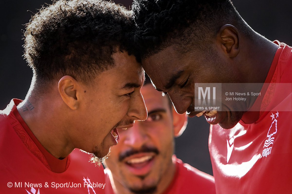 Jon Hobley (@jonathanhob) on Twitter photo Nottingham Forest's <a href="/JesseLingard/">Jesse Lingard</a> celebrates with <a href="/taiwoawoniyi18/">AWONIYI TAIWO</a> after scoring a 55th minute goal against <a href="/LFC/">Liverpool FC</a>. #COYR <a href="/premierleague/">Premier League</a> Nottingham Forest's <a href="/JesseLingard/">Jesse Lingard</a> celebrates with <a href="/taiwoawoniyi18/">AWONIYI TAIWO</a> after scoring a 55th minute goal against <a href="/LFC/">Liverpool FC</a>. #COYR <a href="/premierleague/">Premier League</a>