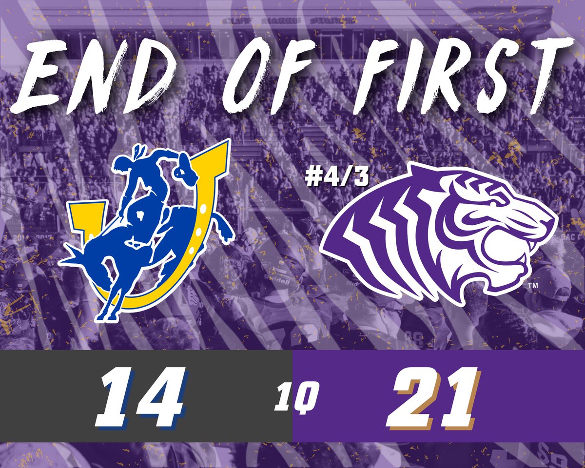 A little shaky start but Tigers up after one! #FINISHEMPTY