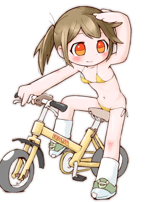 許可を頂きましたので…きょーやん(  )先生のあかめちゃんファンアートを。戦士にされたら差し替えを検討します。。。 