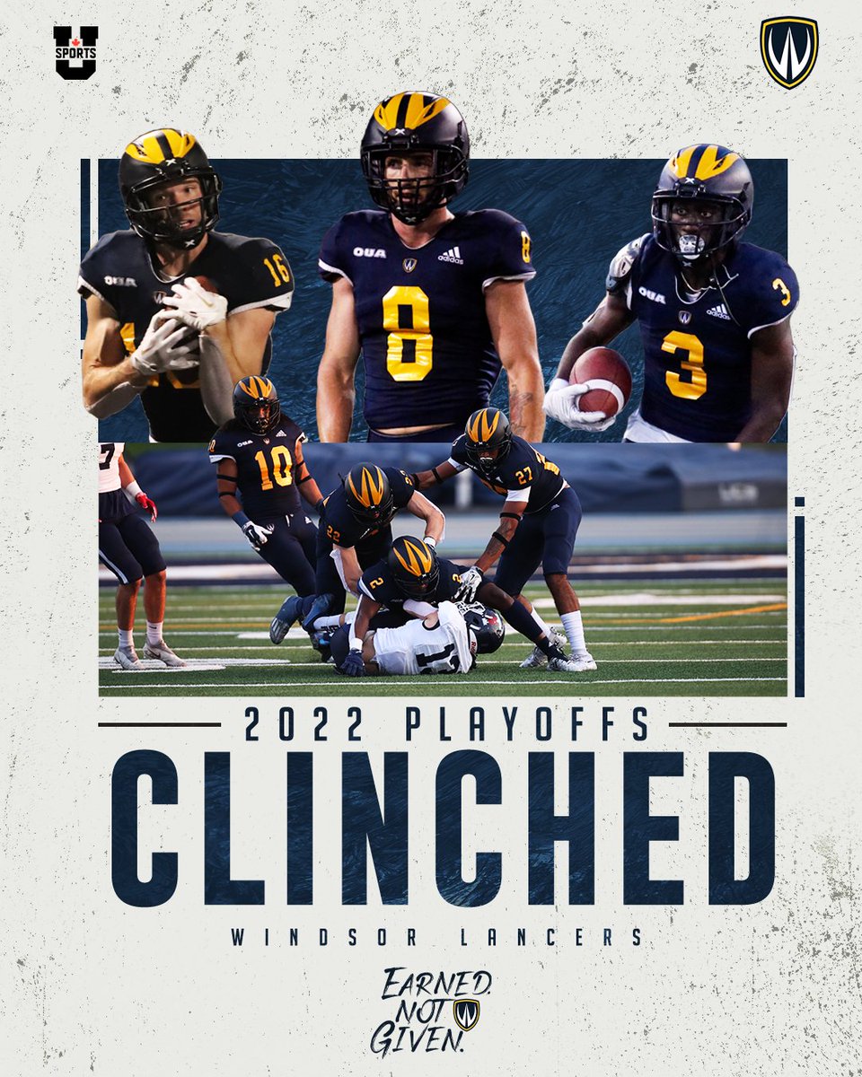 CLINCHED. #EarnedNotGiven #PlayoffBound #WSR
