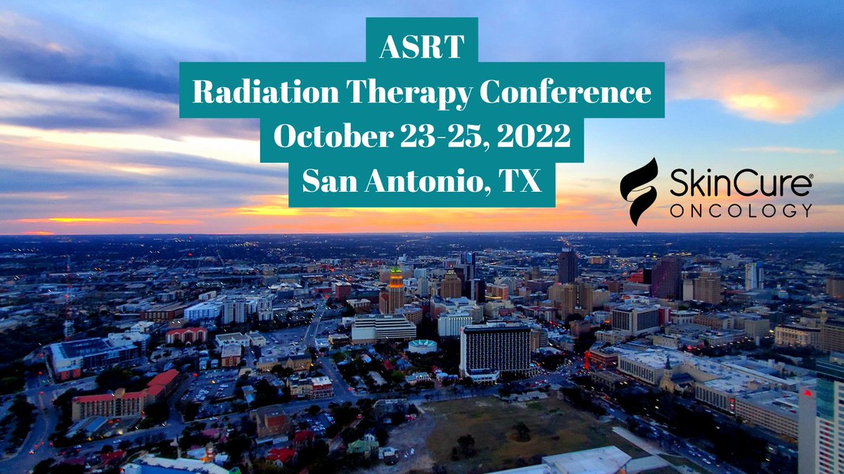 SkinCureIGSRT's tweet photo. Come meet us in person at the SkinCure Oncology booth at the ASRT Conference.
#ASRT2022 #RTT https://t.co/kxAktqr8QM