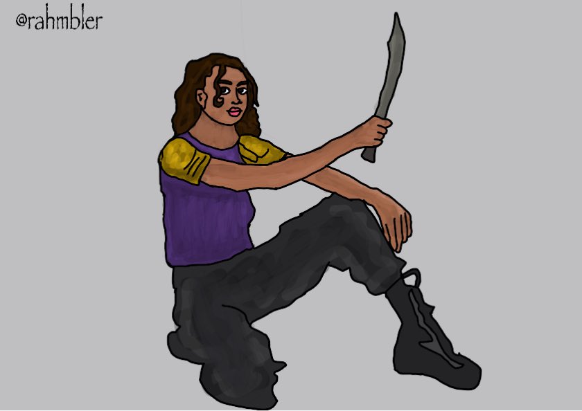 rahmbler's tweet photo. day 13: favorite side character 
 
reyna!! 👑

#pjotober #reynaramirezarellano #percyjackson #pjofanart #hoofanart  #pjotwt 

( dt: @caltionic @rigbeescabin ) https://t.co/G8uIEUZAac