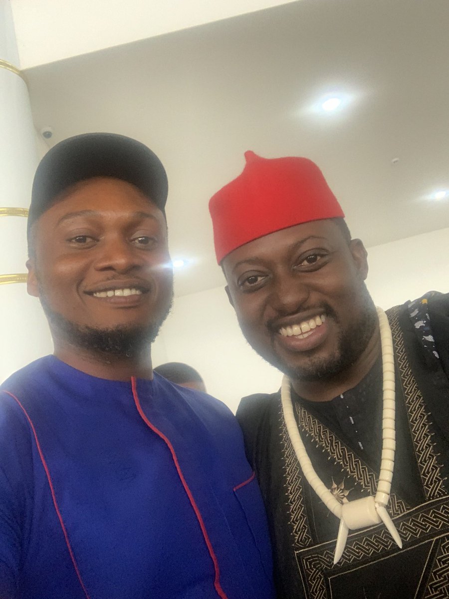 OstarEze0's tweet photo. With the National Youth Leader of the All Progressives Congress, Hon. Dayo Israel at the just concluded Bola Ahmed Tinubu/Shettima Disciples BATS-D IN ANAMBRA . #APC  #TinubuShettima #batsdisciples @dayoisrael https://t.co/irR9YwVZFh