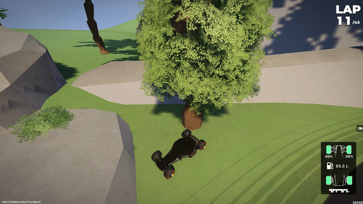 [#Trackmania #tmfl]
Promoted to Division 9 last week. Hard bonked in lap 11. First DNF in 4 races. Hope our driver <a href="/KevinNyro/">KevinNyro</a> is okay 🙏Back to Division 10?