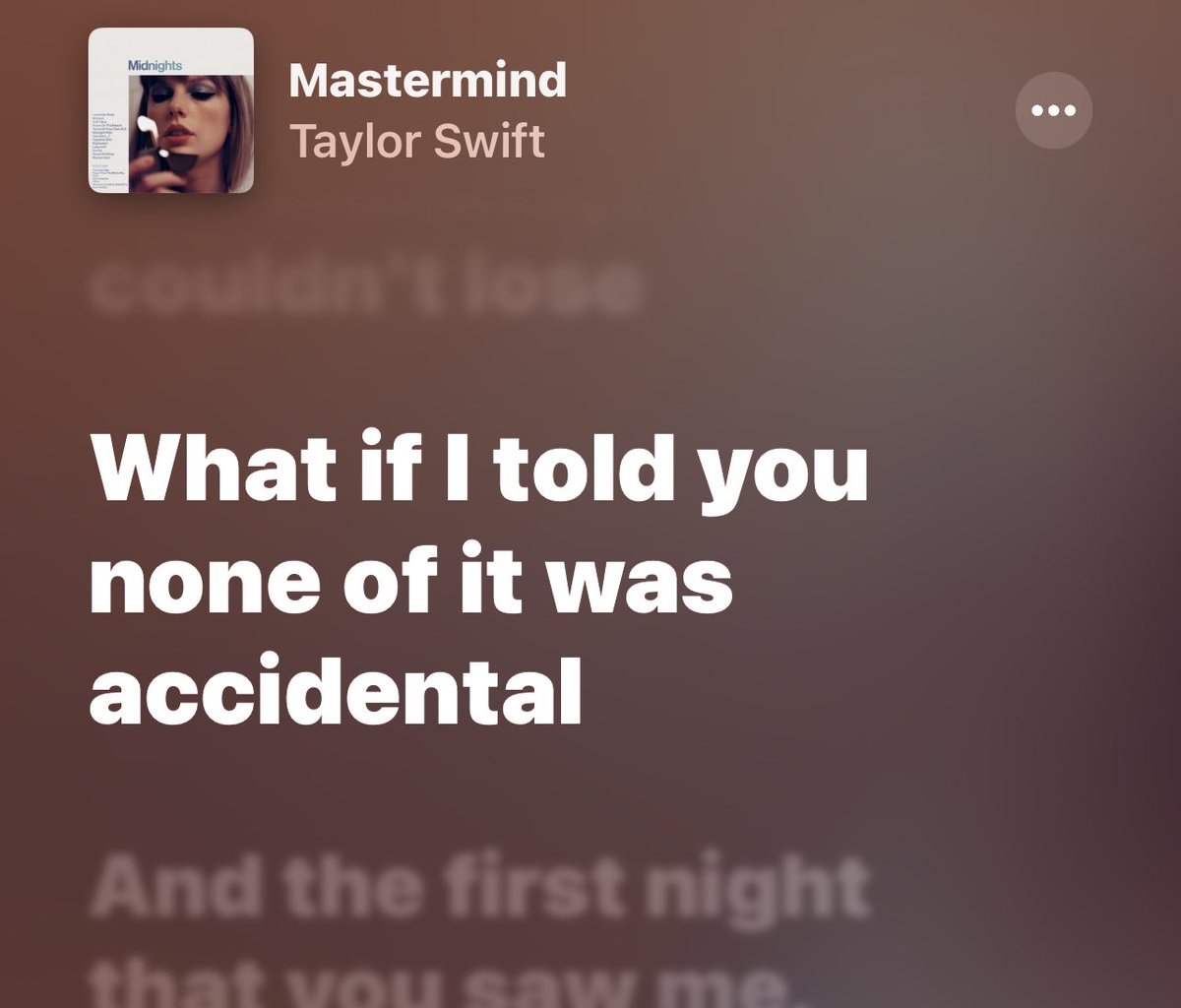‘Mastermind’ is just Taylor’s ‘The Rehearsal’ fanfic