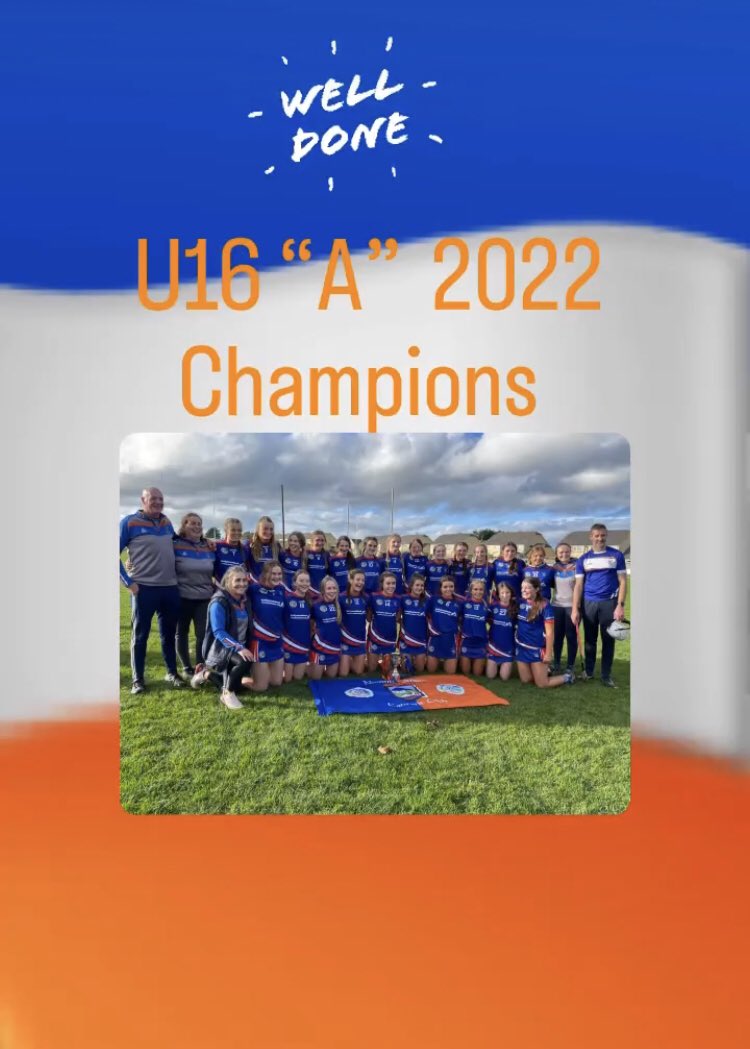 Mountrath CS Sport (@sportmcs) on Twitter photo 💙🧡🤍 MCS Girls win County Final
Well done to <a href="/EamannNaomh/">Naomh Èamann Camogie</a> on winning the U16 A Camogie County Final today vs The Harps 👏🏼
A proud day for our school as we had so many Mountrath CS girls on the panel 🌟 💙🧡🤍 MCS Girls win County Final
Well done to <a href="/EamannNaomh/">Naomh Èamann Camogie</a> on winning the U16 A Camogie County Final today vs The Harps 👏🏼
A proud day for our school as we had so many Mountrath CS girls on the panel 🌟