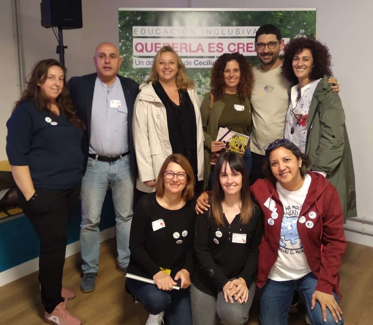 Patriteando's tweet photo. Muy felices e ilusionados/as con el #WorkshopCrearla
Gracias a tod@s!!! @icalmendros @NeliaOviedo @SandraV94911270 @QuererlaCrearla https://t.co/Y8IUfoegek