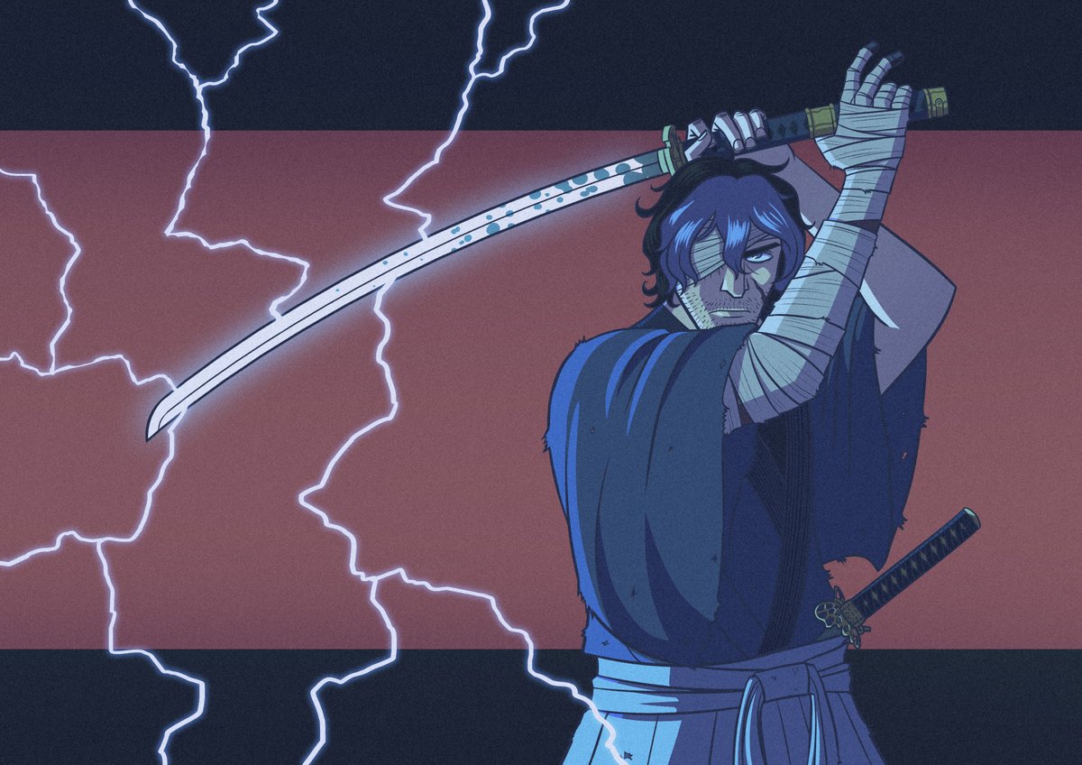 Condebenitez1's tweet photo. Arashi - Samurai commission : )
#commission #samurai #lightingpower #katana #commissionsopen https://t.co/wB0UgqjVlZ