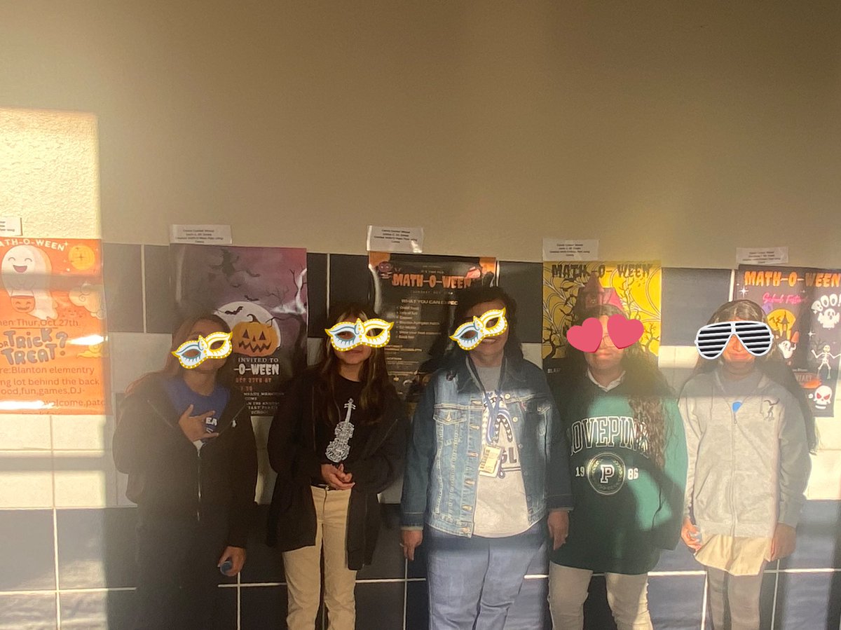 AndreaFosterLib's tweet photo. @BlantonES Congratulations to our Canva Contest Winners, Ss did a great job creating our Math-O-Ween Flyers. Your work will be displayed during math night and on our school website! @AISDTI2 @aisdlibsrv https://t.co/XHiXuUlwZm