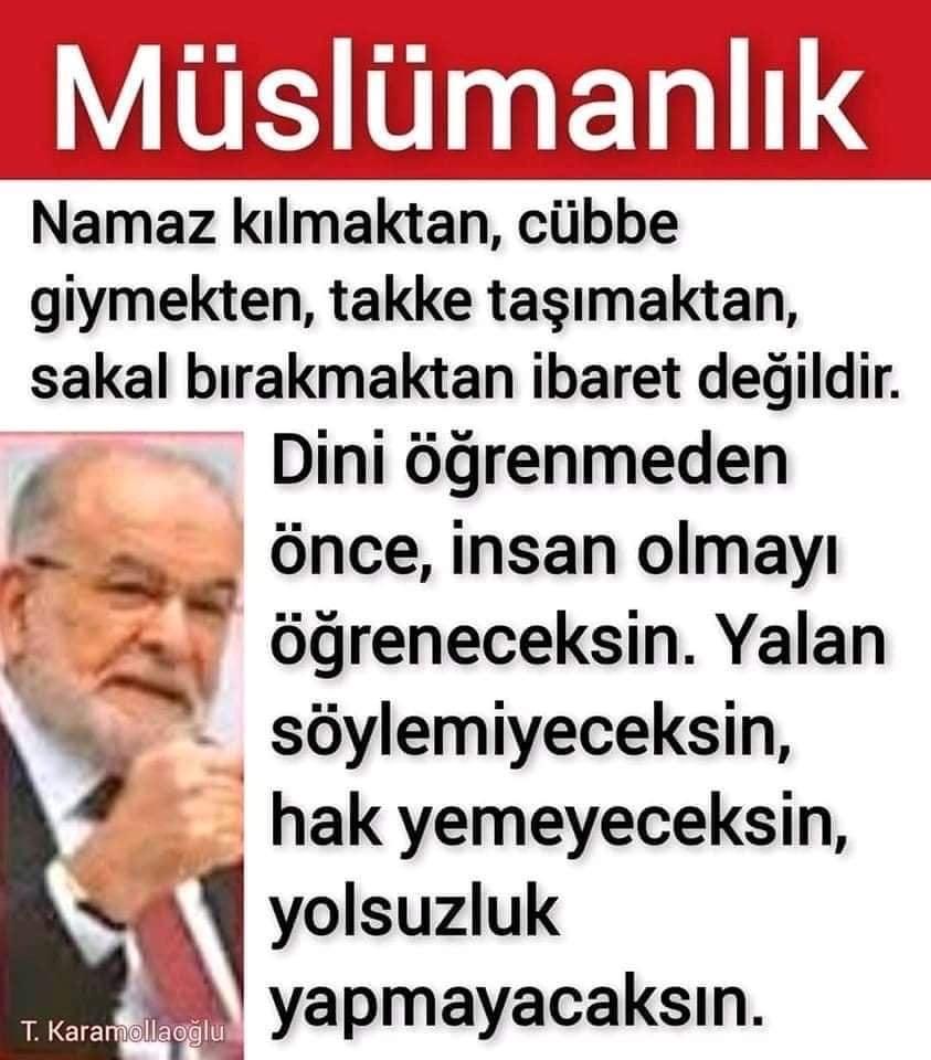 Doğru söze saygı duyulur.