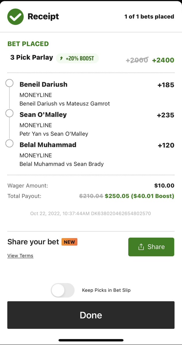 ken_picerno's tweet photo. LETS GOOO @SugaSeanMMA @bullyb170 @beneildariush @ufc @TalkinJake #jakesucks #UFC280 #dawgs 🤑🤑🤑 https://t.co/YXxKeOWu8L