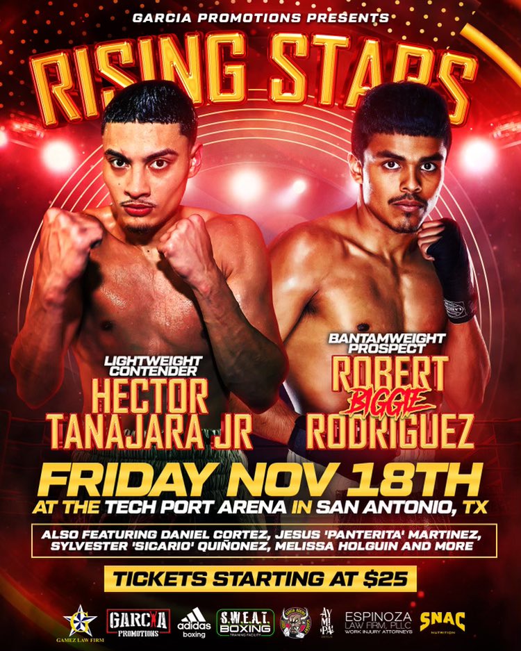 Hector_Tanajara's tweet photo. 4 weeks left till I’m back in the ring in my hometown at the @TechPortCenter 💪🏼 DM me for ticket info! #RGBA #TeamTanajara #210 https://t.co/5CZ5EC7xFl