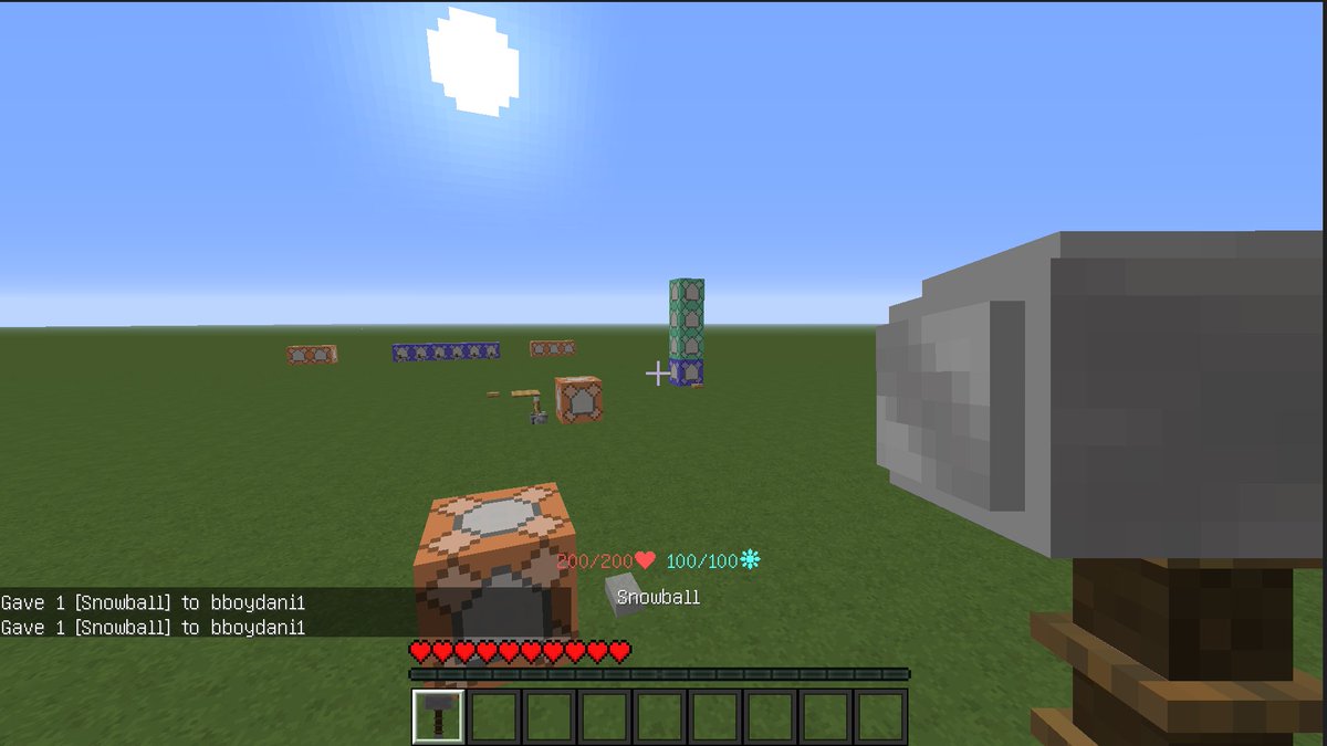 Gameoholic123's tweet photo. #mapprogression
An RPG map I used to work on, I'm actually really proud of the systems I made. Too bad nobody else got to see them really (also, some of the later photos are me NOT working on the map and messing around with my friends haha) https://t.co/sLx2cGE5ya