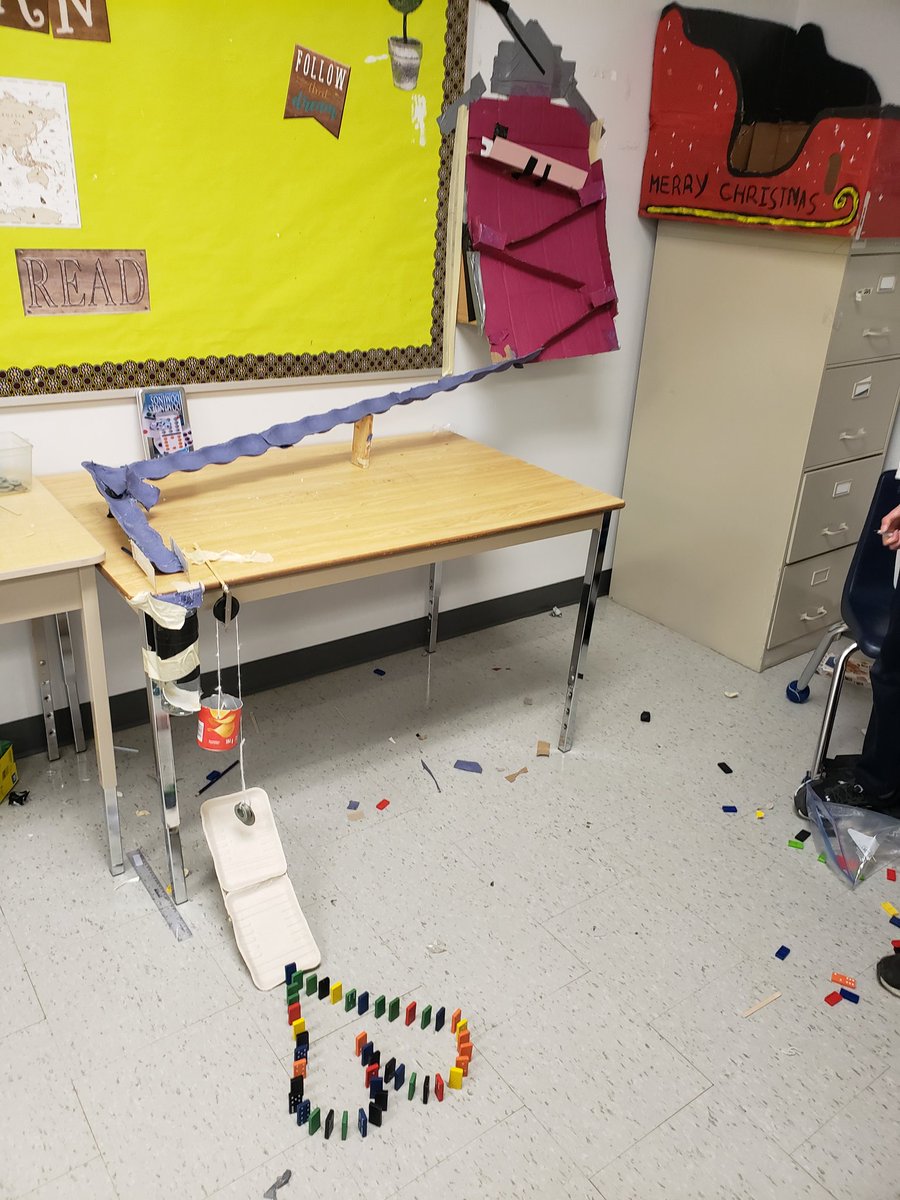 Jewlya_L's tweet photo. 8JL @louisearbourfi spent the week using inquiry to plan, create, test, and modify their Rube Goldberg machines. https://t.co/0vG75DKZP6