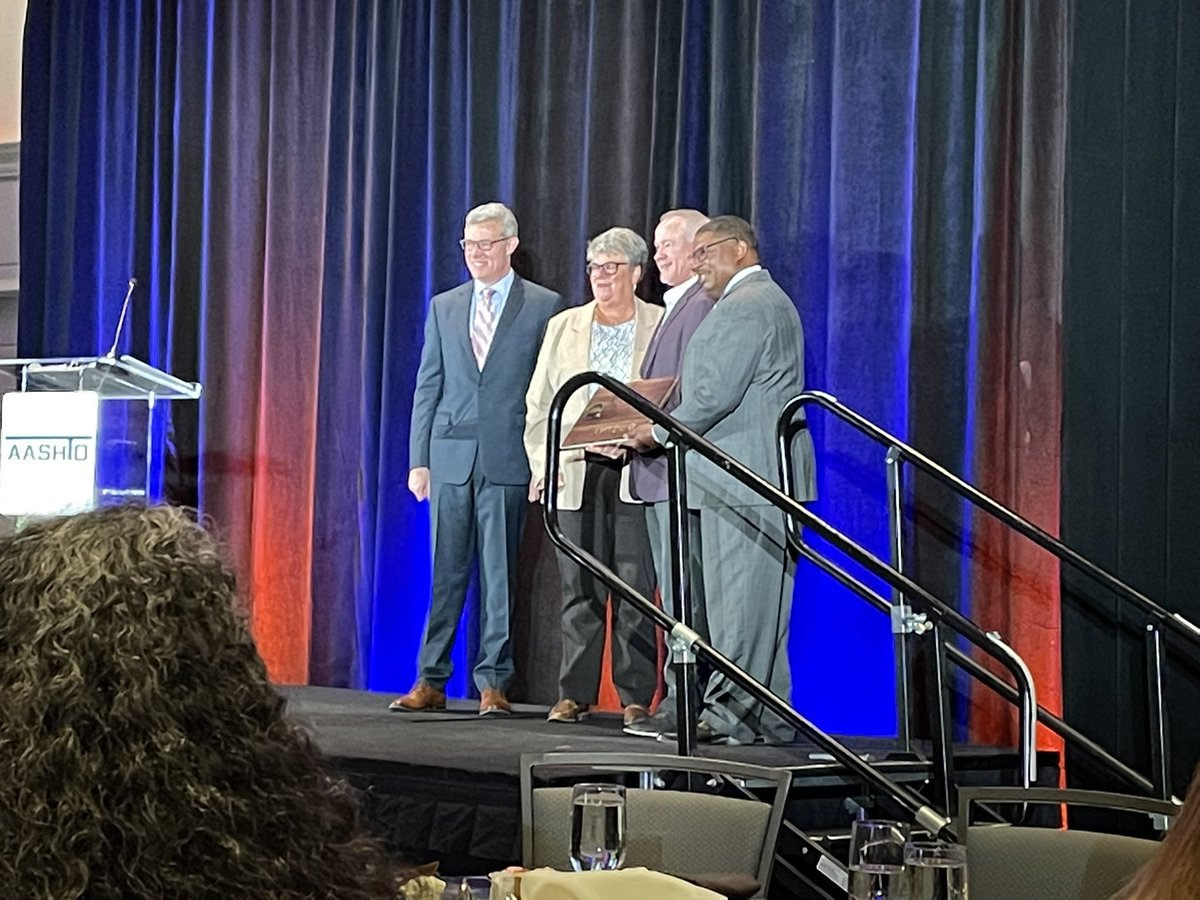 Congratulations to the <a href="/MichiganDOT/">Michigan DOT</a> for winning the <a href="/aashtospeaks/">AASHTO</a> President’s Award for Equity for their 2021 reorganization, establishing a Chief Culture, Equity, and Inclusion Officer. #equity #inclusion #Diversity