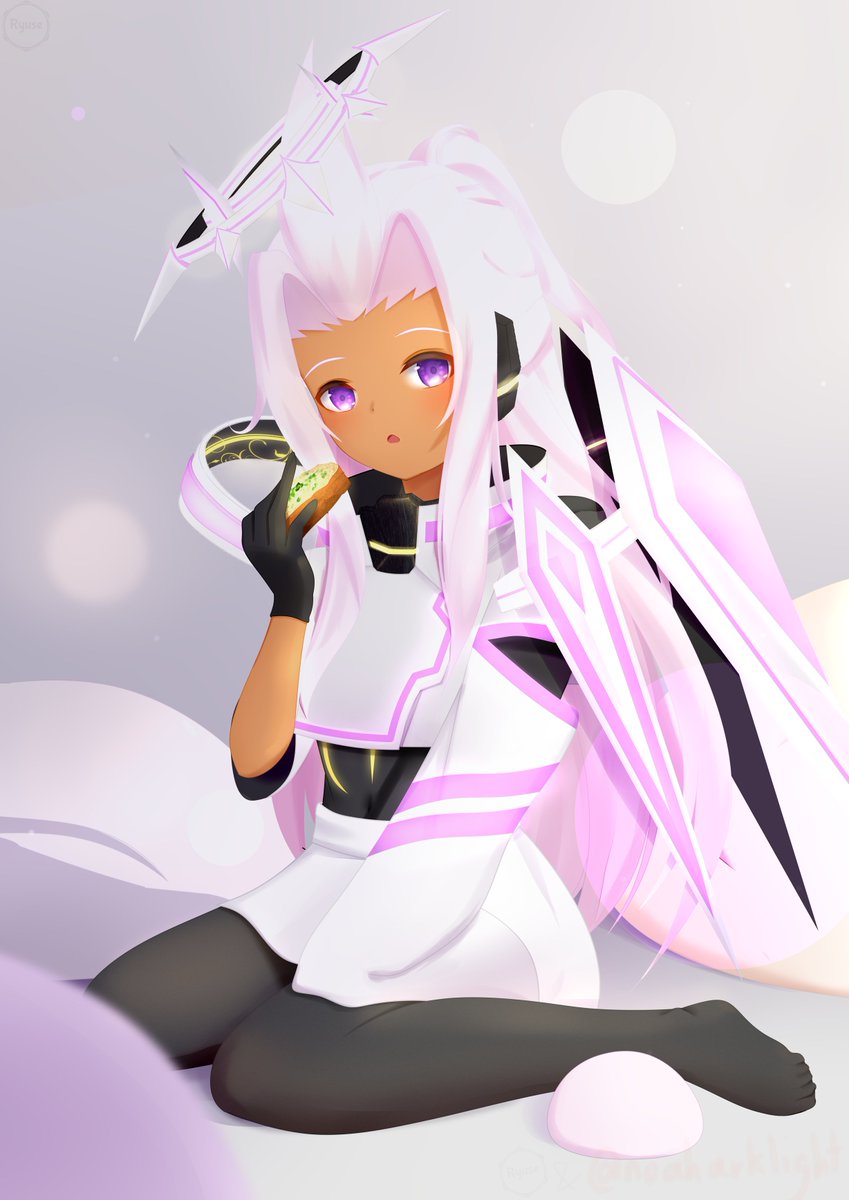 RyuseDraws's tweet image. Genderbend of @NoahArklight 

#illustration #art #anime #vtuber