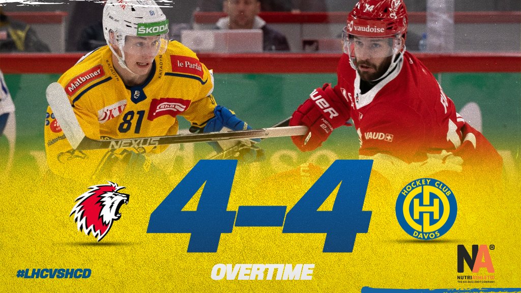 HCD_offiziell's tweet photo. ⏸️ 60' Uiuiui, es ist noch nicht zu Ende. Der @lausannehc übernimmt hier das Spieldiktat und gleicht im 3. Drittel aus. Kann der #HCD doch noch den Zusatzpunkt holen?
#LHCvsHCD 4:4* https://t.co/dCrDWYDkW5