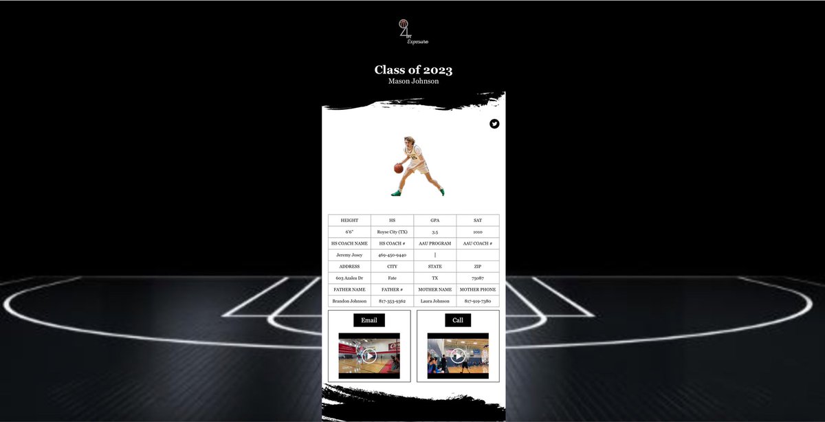 College Coaches check your email as <a href="/mason_j25/">Mason Johnson</a> 6’6 SF of Royse City HS (TX) will be hitting your inbox. 

Johnson brings ability to stretch defense while guarding multiple positions. Able to create his own shot and rebound big than his size. Great feel for the game. Check out!!!!