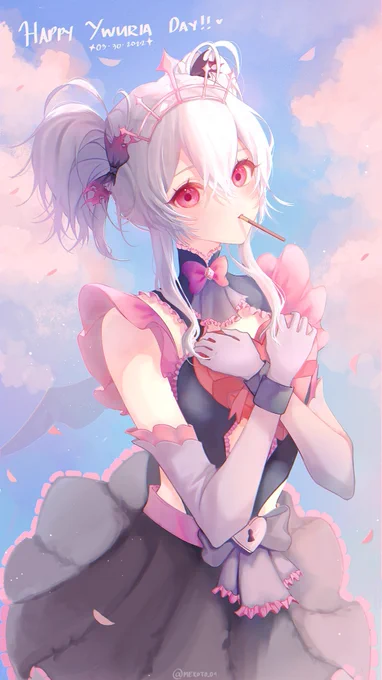 Its officially our first anniversary as a streamer!!!Thank you so much for still staying with me despite my inconsistent streams aaaa We streaming later to celebrate it >:3#vtuber #envtuber 