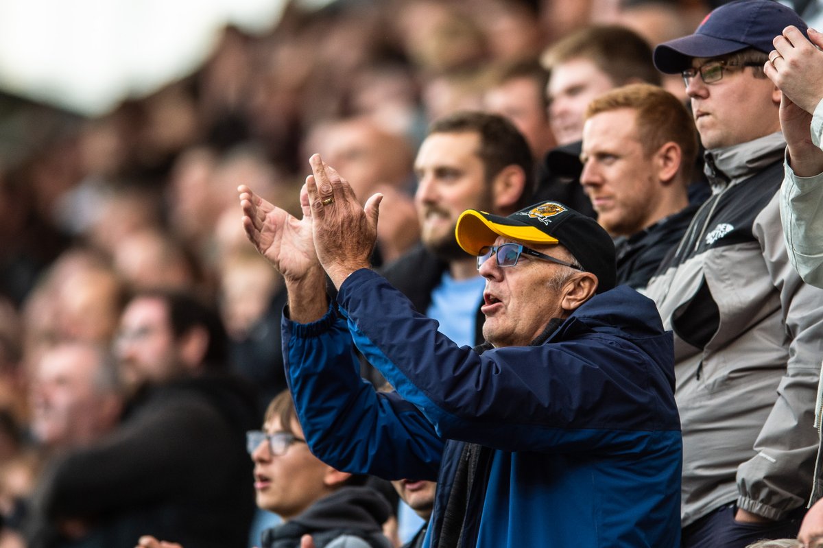 HullCity's tweet photo. Loud and proud! 🐯

#hcafc https://t.co/3W9s3s4r6W