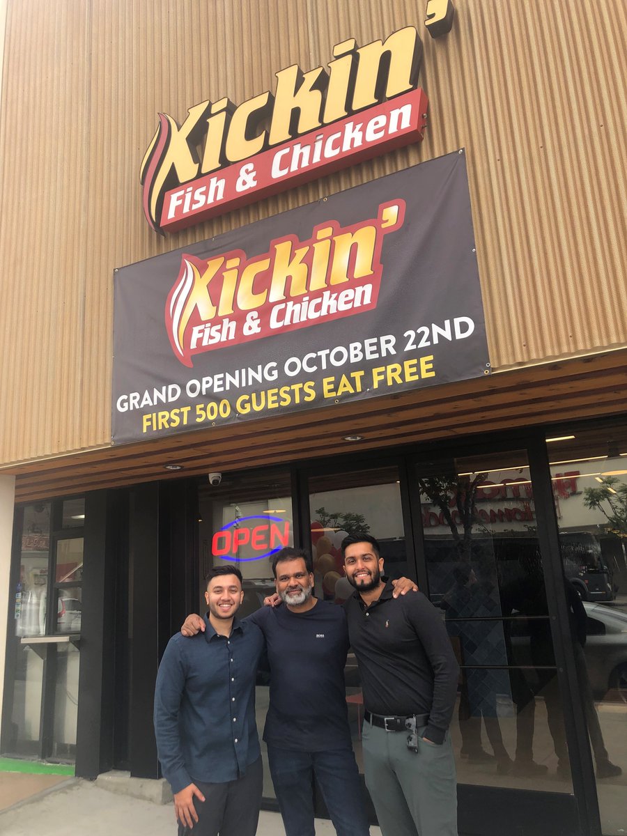 Stop by the Grand Opening of our newest LAX Coastal Chamber member - @Kickin' Fish & Chicken! Great chicken, great fish, and great salads & sides! First 500 guests eat for free! Located in the heart of Westchester next to El Tarasco! Congratulations and welcome to our community!