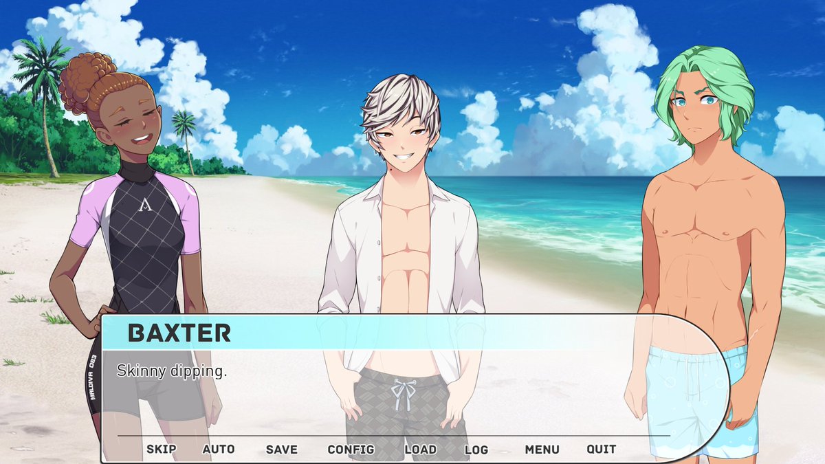 AkaashiHaru's tweet image. Ooo someone draw Baxter and Cove with some tattoos-both sleeve tattoos, chest and maybe neck.
#OurLifeBeginningsAndAlways
#PatchGames