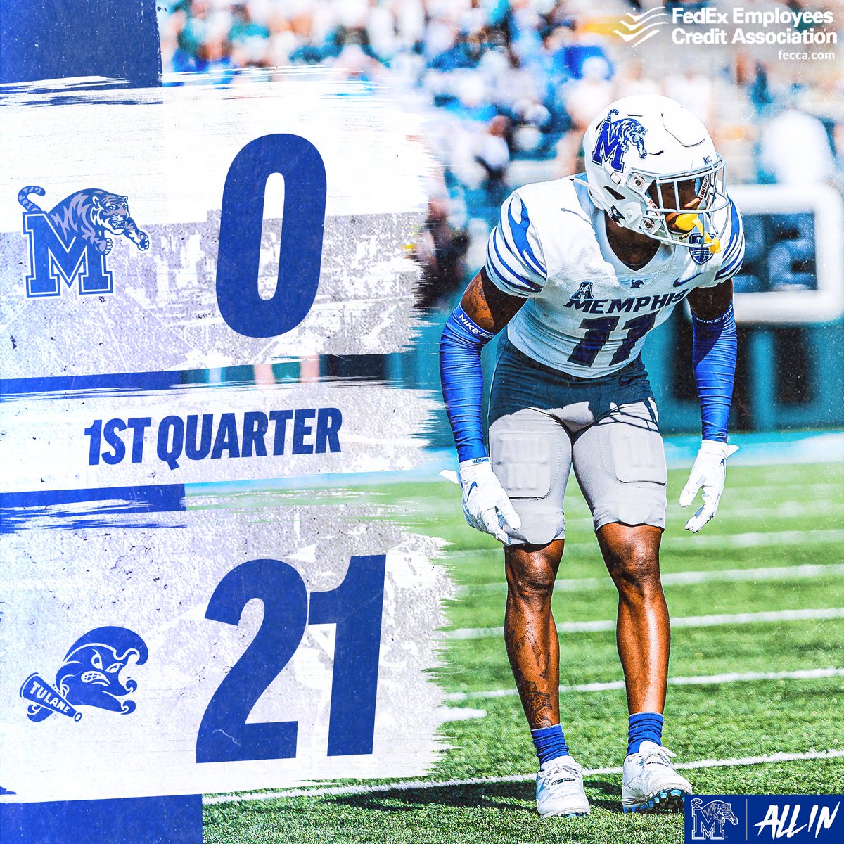 A lot of football left 🏈 #ALLIN | #GoTigersGo