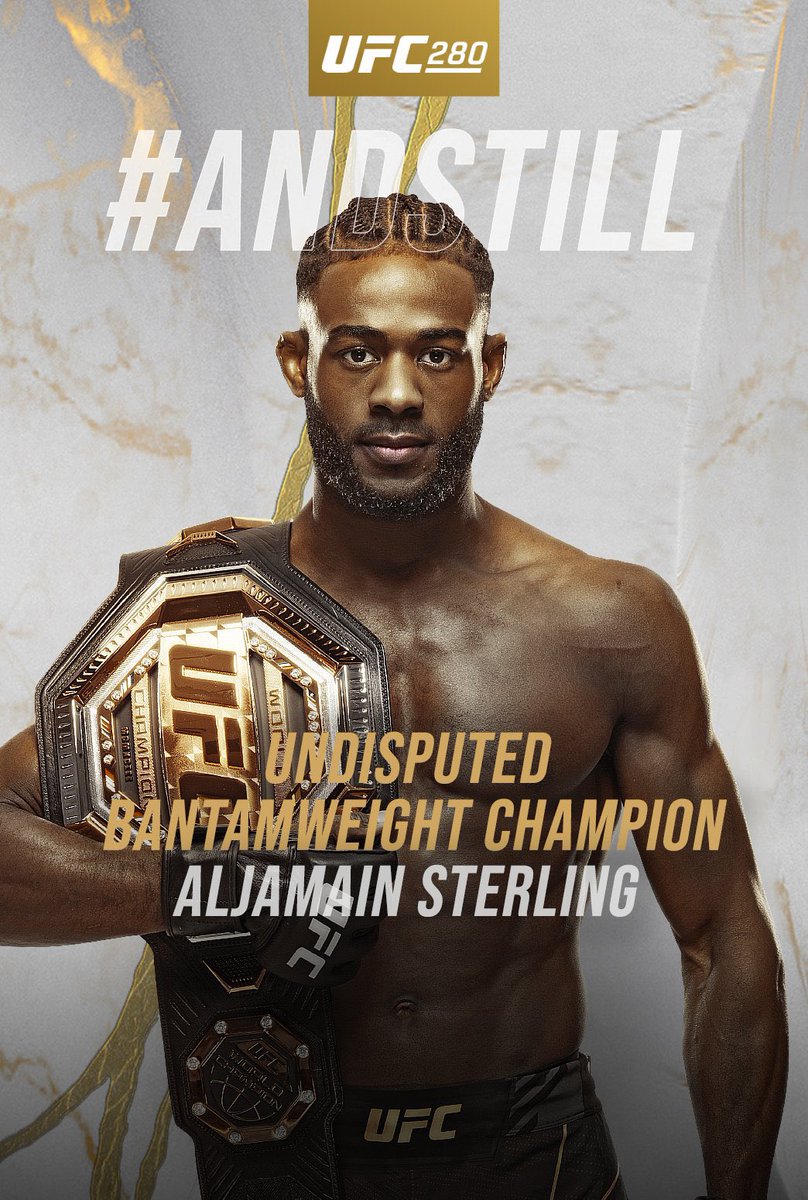 Aljamain Sterling is still the best 135er in the world. He retains his world championship after defeating TJ Dillashaw via round two TKO stoppage. 🇺🇸🇯🇲🏆 #UFC280 #AndStill