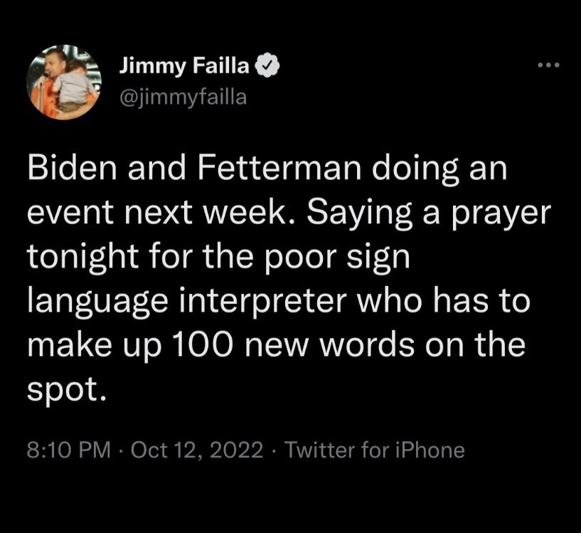 ThisWeekinConsp's tweet photo. #fetterman #oz #democrats #pennsylvania #pennsylvania_wild #election #tinyhead #gq 
Thanks #convoy #biden 
Listen to #thisweekinconspiracy #podcast https://t.co/ULcA1Vrbku