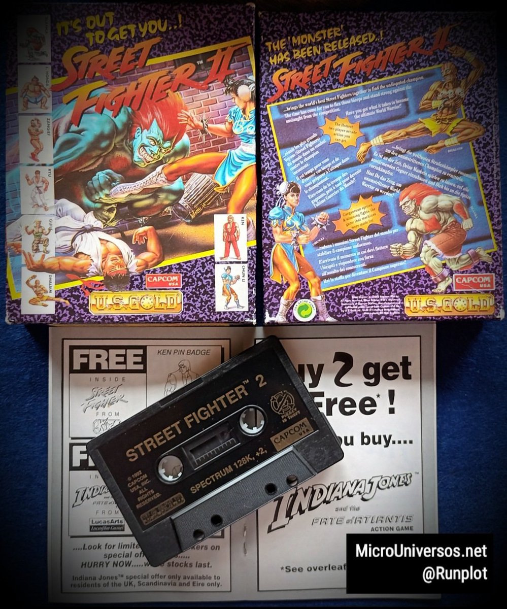 Runplot's tweet photo. Los juegos de #ZXSpectrum que más te gustan ? Deja tus comentarios !!!
Dale like y retuit !!!
#Stroper #StreetFighter2 #Retrogames #retrogaming https://t.co/iB3yayMKvG