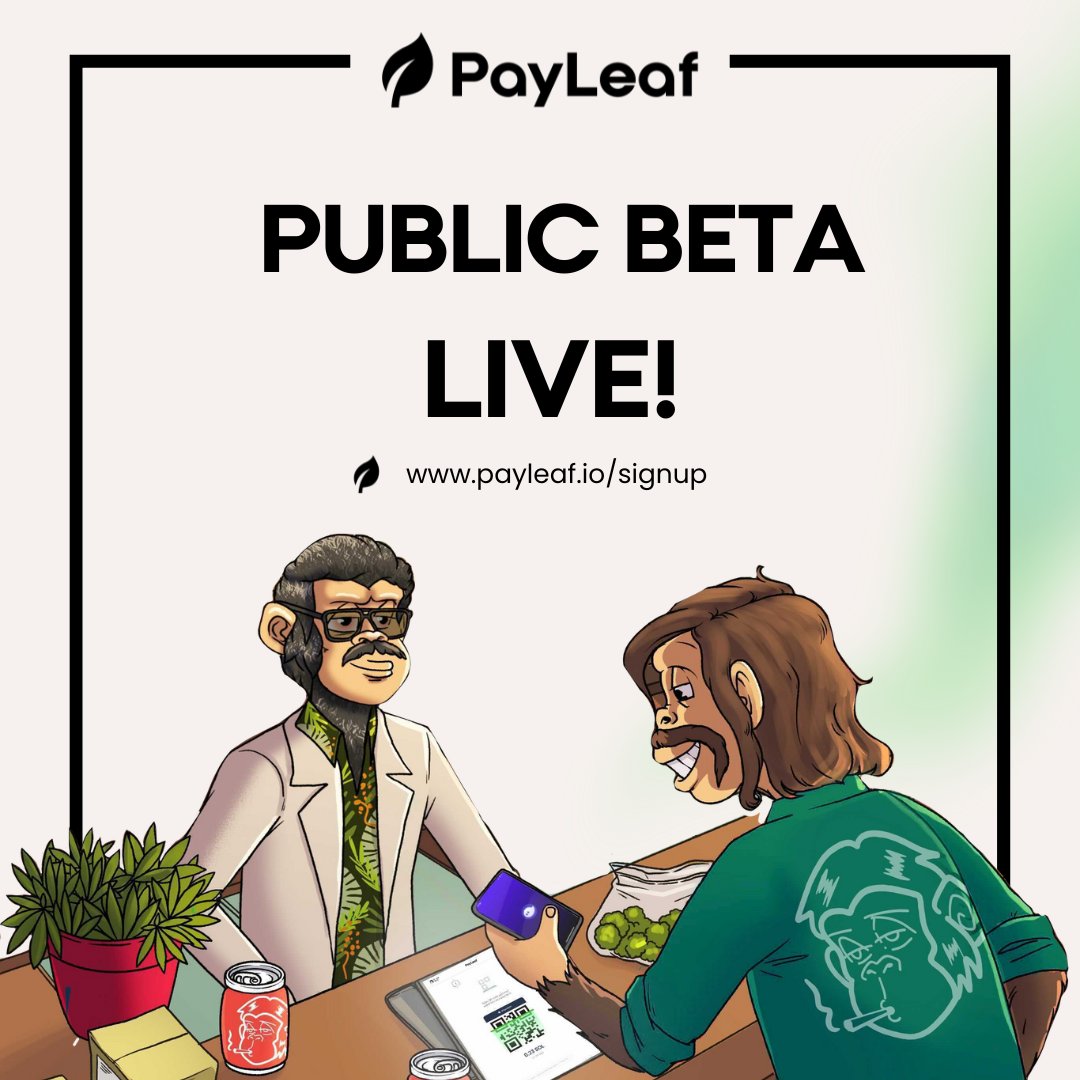 StonedApeCrew's tweet image. Today, merchants and ambassadors can take a huge step towards addressing the cannabis industry's payment issues with crypto.

PayLeaf is about changing the cannabis space forever but it’s also about empowering our community of new business owners!