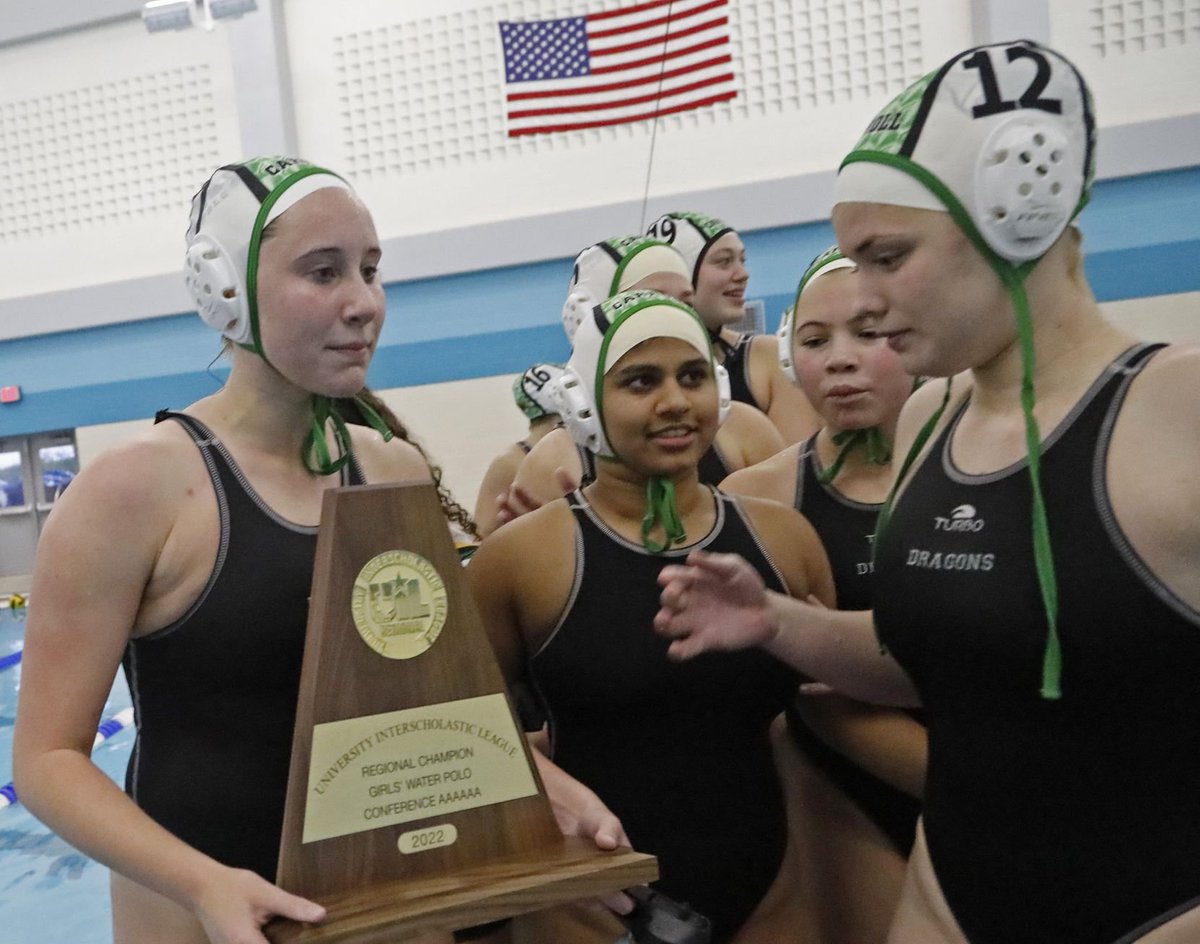 Southlake Carroll girls make first water polo UIL state tourney with win over Flower Mound 🤽‍♀️

Full story: buff.ly/3VW0tV1 ✍️
Photos: buff.ly/3shGm6i 📸

#UILWaterPolo