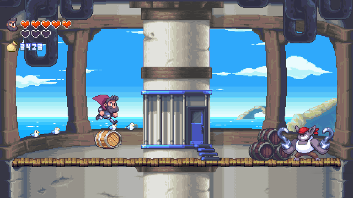 gloveboxgames's tweet photo. It's time for a💈Beard Blade Giveaway💈

To enter for a chance to win a free "Beard Blade" Steam key you'll need to:

- Follow us @gloveboxgames 
- Comment here and let us know what your favorite platformer game is

That's it!
We'll pick 10 winners on Monday Oct 24. Good luck! https://t.co/F557V9qOq2