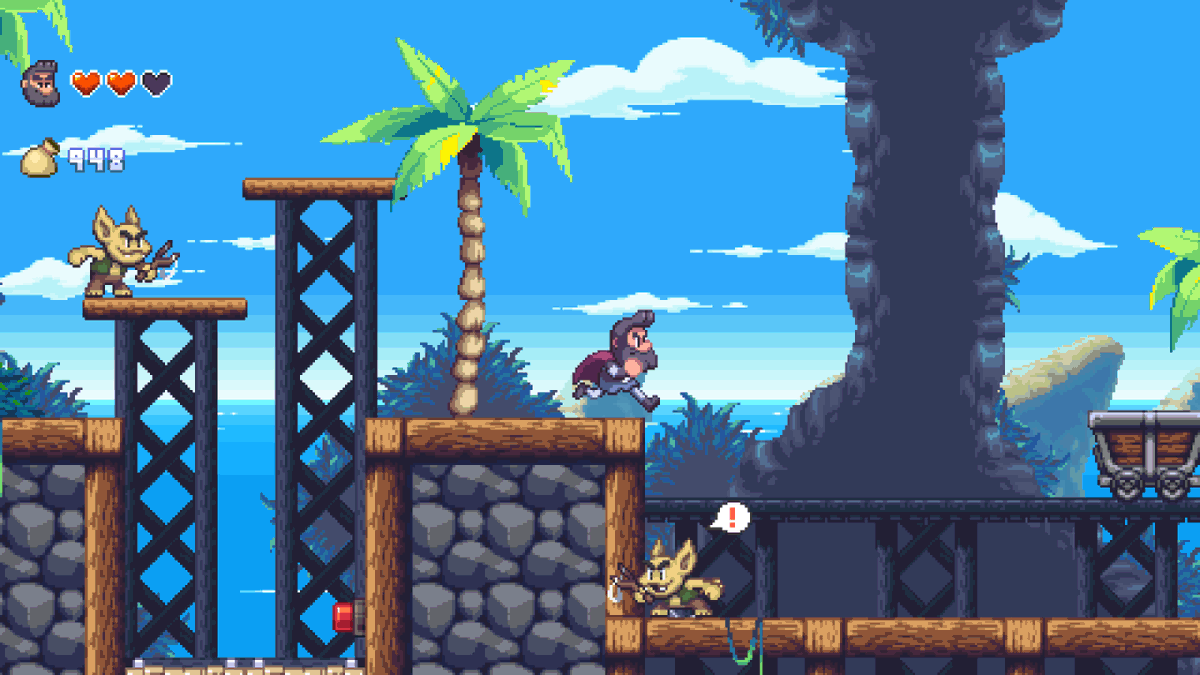 gloveboxgames's tweet photo. It's time for a💈Beard Blade Giveaway💈

To enter for a chance to win a free "Beard Blade" Steam key you'll need to:

- Follow us @gloveboxgames 
- Comment here and let us know what your favorite platformer game is

That's it!
We'll pick 10 winners on Monday Oct 24. Good luck! https://t.co/F557V9qOq2