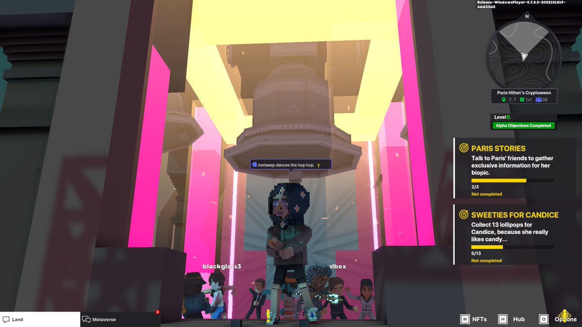 metaeep's tweet photo. @TheSandboxGame I just participated in the Paris Hilton  #Cryptoween Event. Dancing in the Clock Tower check out my screenshot below!
🎃👇 https://t.co/W68wa9Zj9g