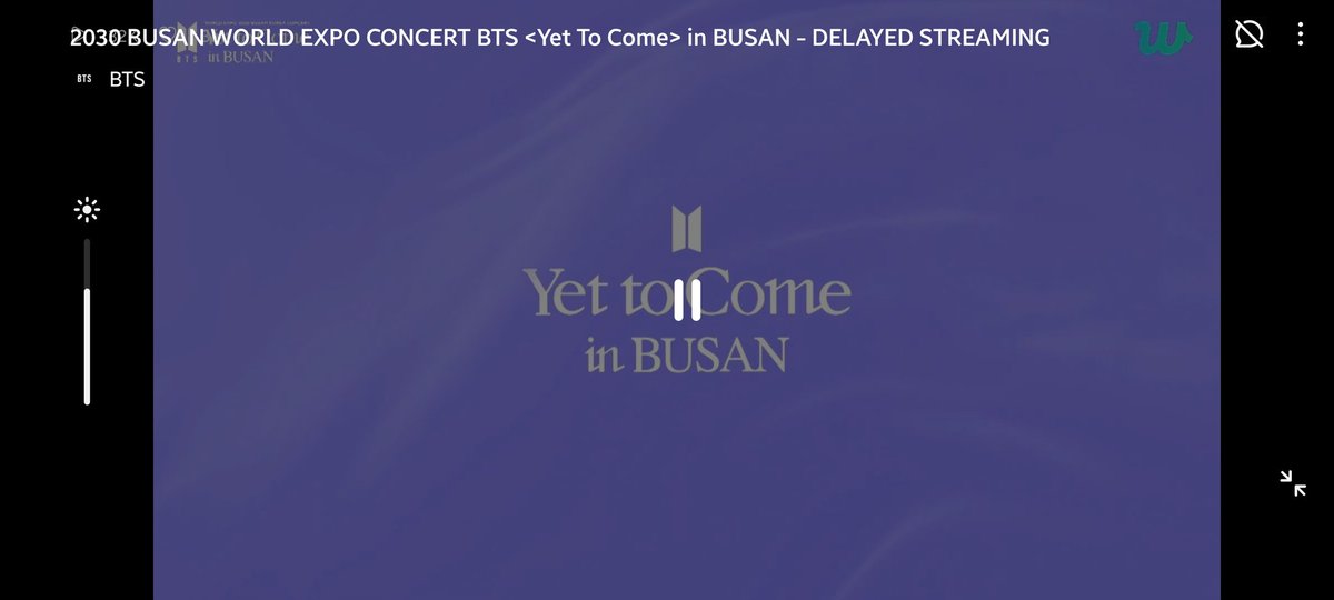 yeyennikikim's tweet photo. ARMY!!!! The exclusive delayed streaming of #BTS <Yet To Come> in BUSAN on #Weverse is NOW LIVE💜 This is your chance to watch the full concert for FREE! HURRY~
#YetToCome_on_Weverse #DelayedStreaming #방탄소년단 https://t.co/jQ8WtmYTS4