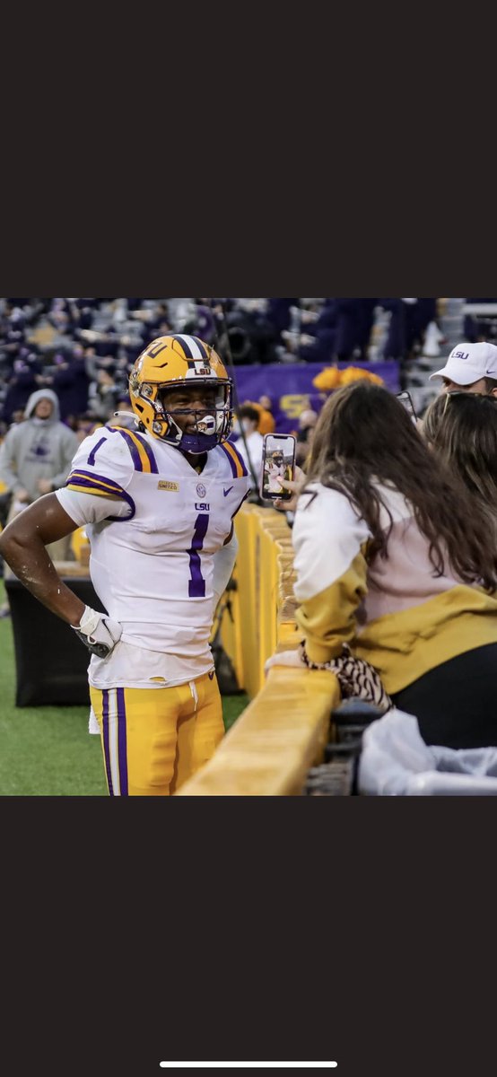 Very blessed to have earned/received and offer from The Boot🟡🟣@Coach_Hankton @CarlStCyrLSU