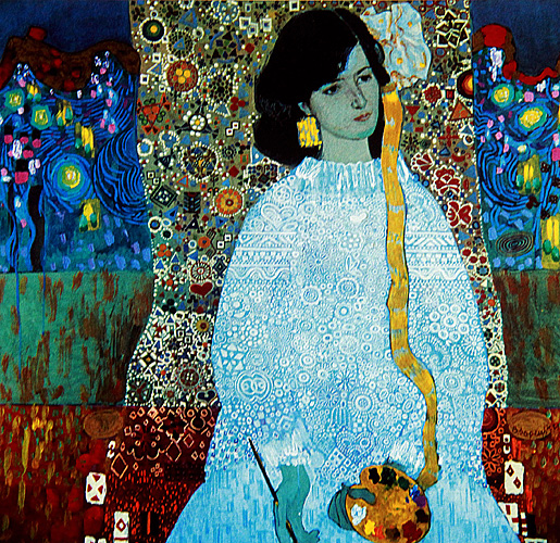 russianartbot's tweet photo. Girl with Palette and Brush. Portrait of Ivanna Moskovka, 1982 #artnouveau #zaretsky https://t.co/YMpvxxDX9Q https://t.co/ztXqVeSZCB