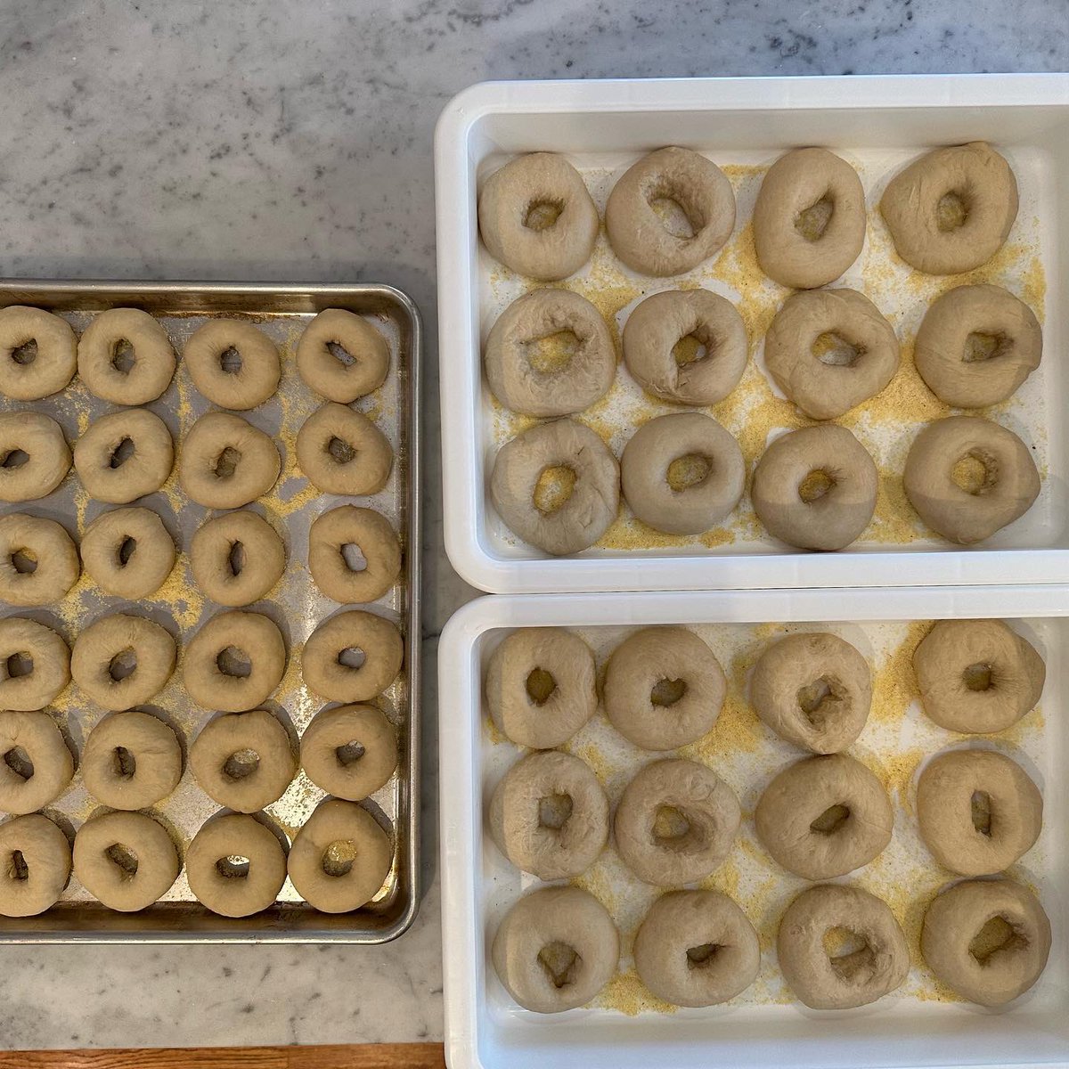 Can’t stop, won’t stop. Only available when I get the craving, aka every 3rd weekend. #bagel #homemadebagel