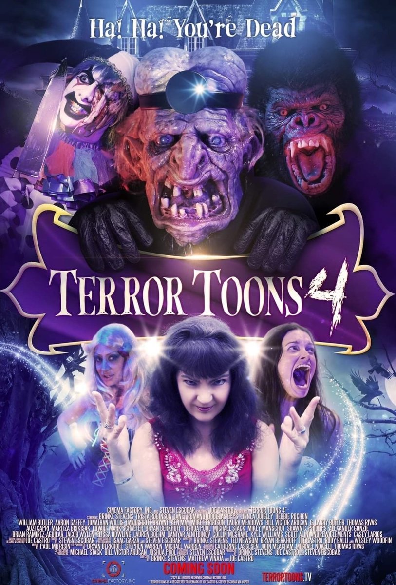 OracleEpps's tweet image. Got a second to talk about #TerrorToons4? #BucketListStuff
