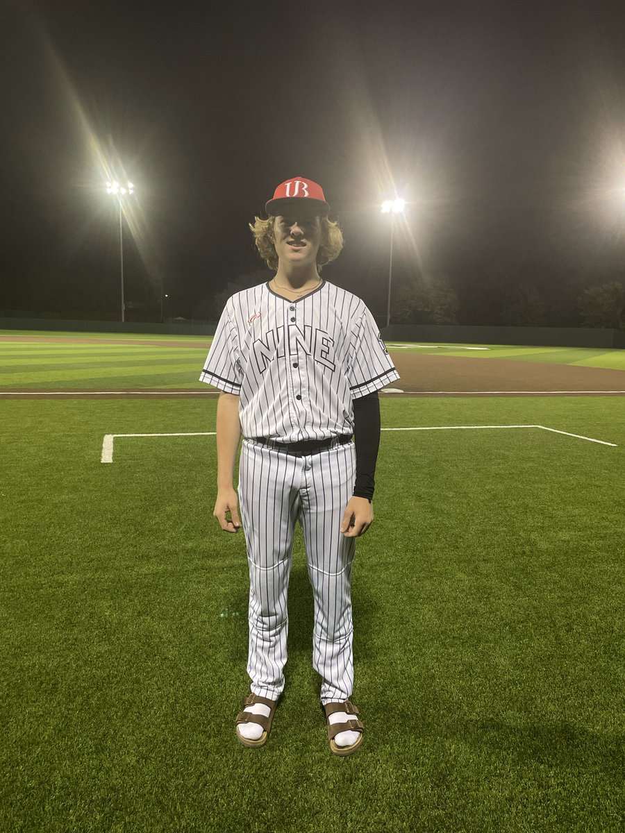 FiveToolTexas's tweet photo. F: @UnitedBC_USA 2026 Ausmus 6, Dallas Tigers BigCart 2
PoG: @colemuir9 2-2
Pitcher: Cooper Owens 3 IP, 4K, 0H https://t.co/e6JAN4qObQ