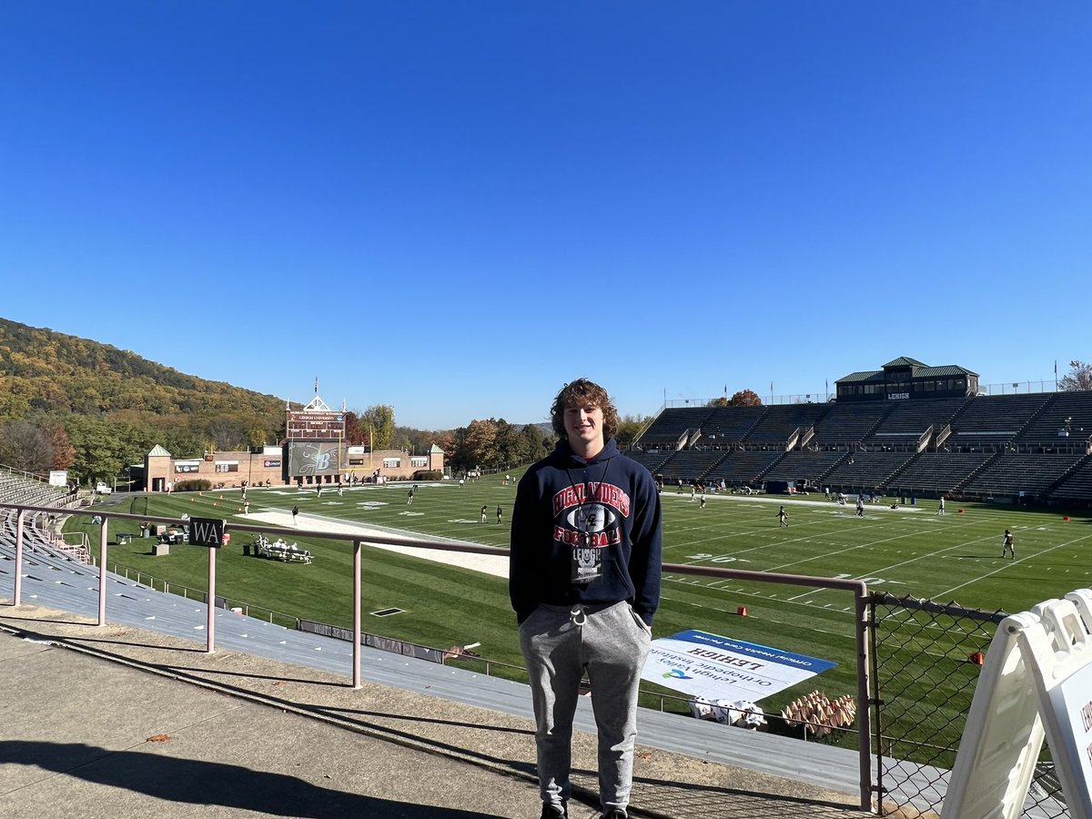 LiamQuigley0's tweet photo. Had a great game visit at Lehigh today! Big thanks to @andrew_bertz for setting it up and @CoachSibel @CoachTomGilmore for a great conversation! Hope to be back soon!

@EddieMish22 @OneOnOneNJNYPA @HKA_Tanalski @GLHSHighlanders https://t.co/tldRJSviQk