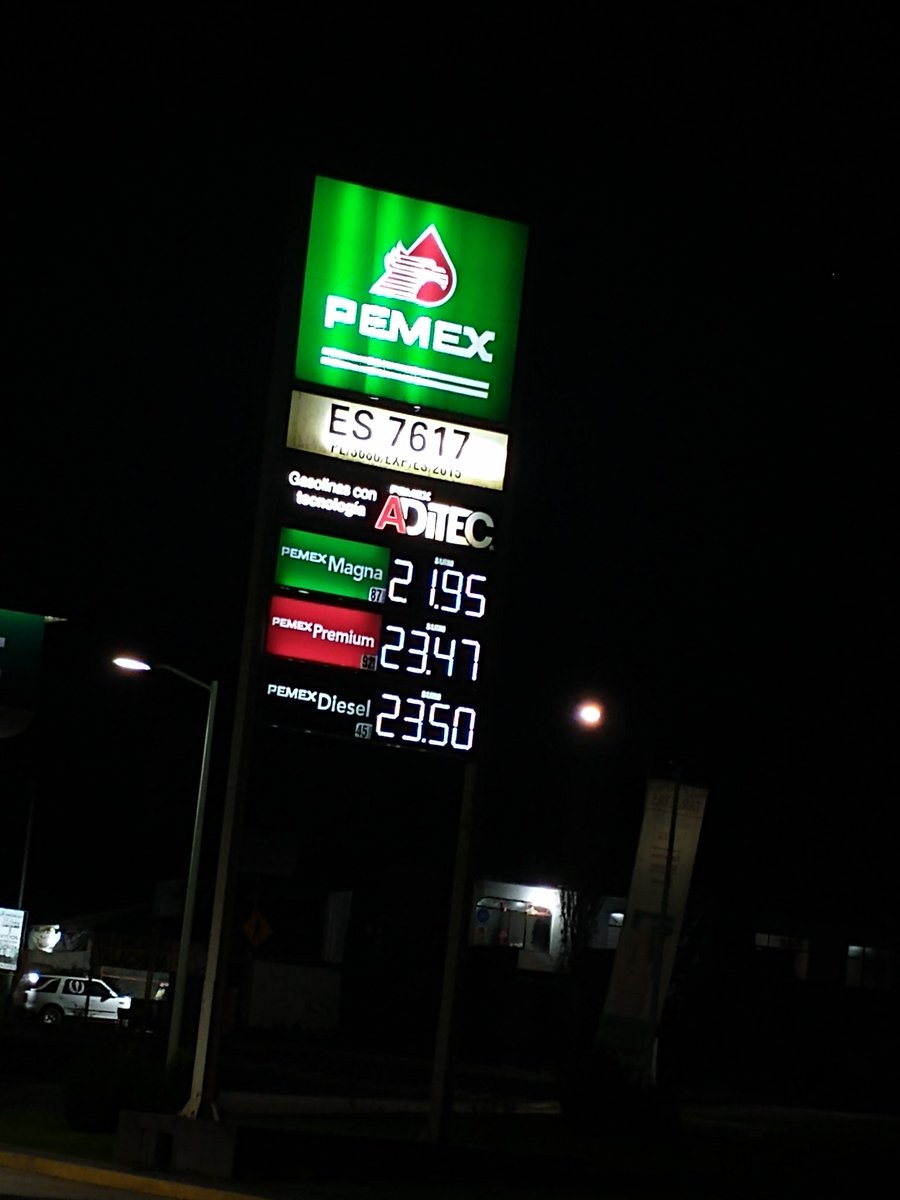 En el último trimestre del 2022 la #gasolinamagna a punto de llegar a las 22 pesos por litro en la región Nororiental de Puebla