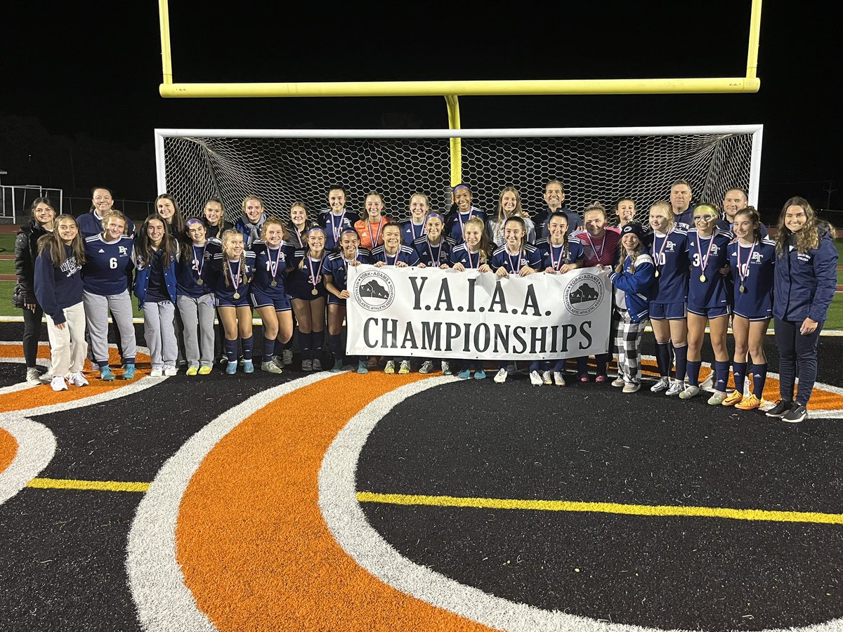 CONGRATULATIONS TO THE GIRLS SOCCER TEAM FOR WINNING THE 2022 YAIAA CHAMPIONSHIP!!! The Wildcats took down South Western 1-0 to go on to win the title!! Up next Districts!! #WildcatNation #WildcatProud <a href="/theyaiaa/">theyaiaa</a> <a href="/DtownHighSchool/">Dallastown Area HS</a> <a href="/DallastownSD/">Dallastown Area School District</a> <a href="/DTSoccerGirls/">Dallastown Girls Soccer</a>