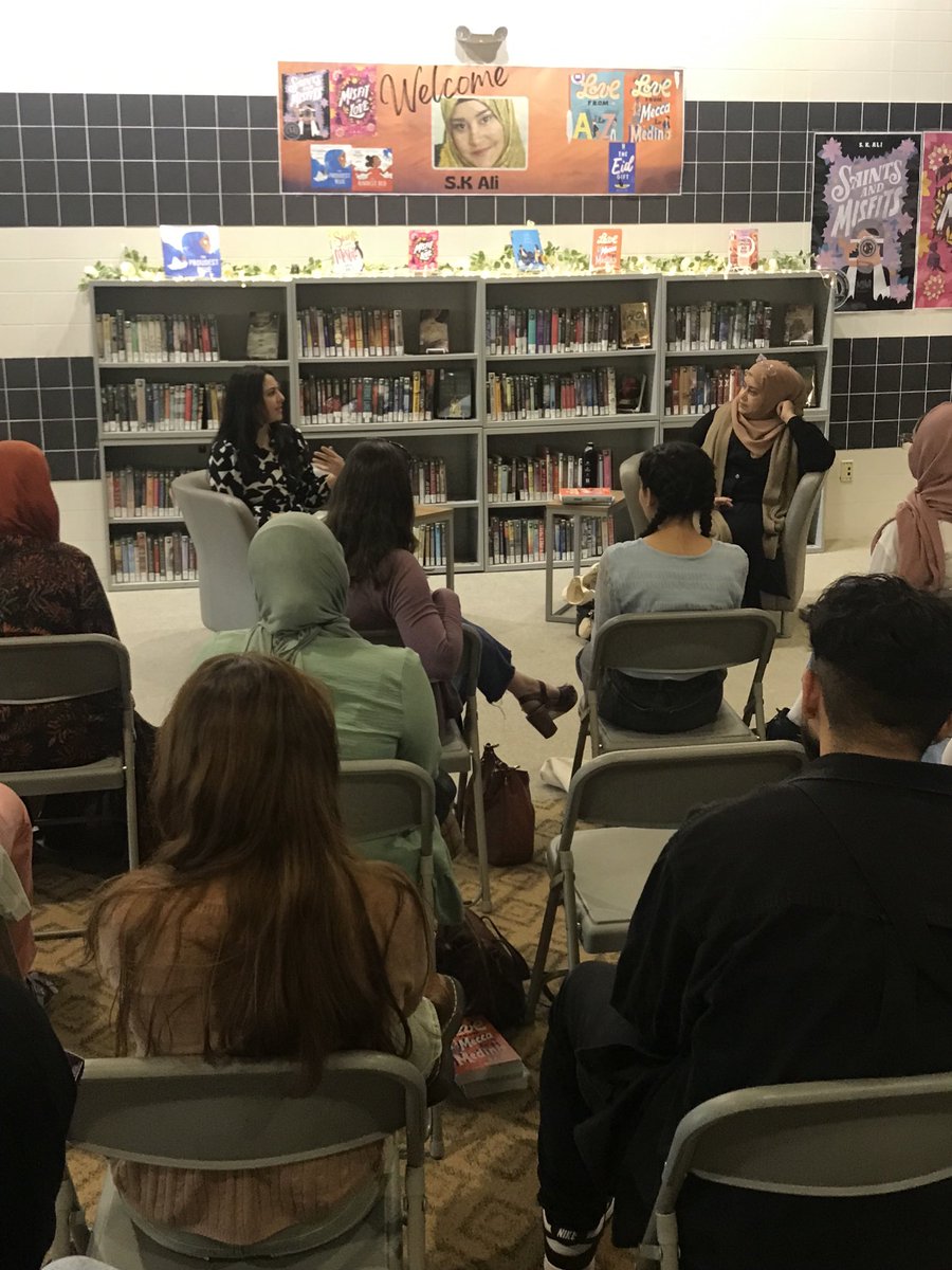 Thank you Dr. Shaabneh for providing an amazing opportunity for our Stagg Community.  Author S.K. Ali was inspiring and encouraged us to keep our creativity alive. ⁦@NevienShaabneh⁩