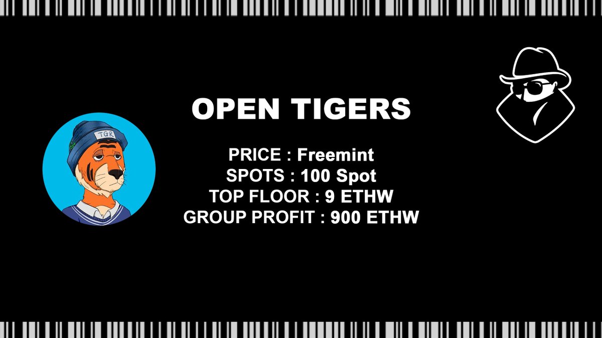 RabbitXAlpha's tweet photo. Congratulation @OpenTigersNFT , @LFGSwap successful launch

Next project ETHW bullish 
- @NuwtonNFT
- @PowerSwapPOW 
- @theethwens https://t.co/jeFpJtvohj