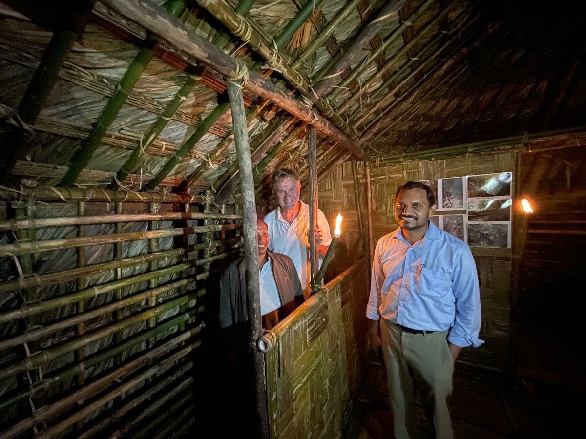 Inaugurated the Nature House in Meghalaya, India 🇮🇳! This house is built using indigenous solutions and is completely Eco-friendly It will act as a community Center for the village!