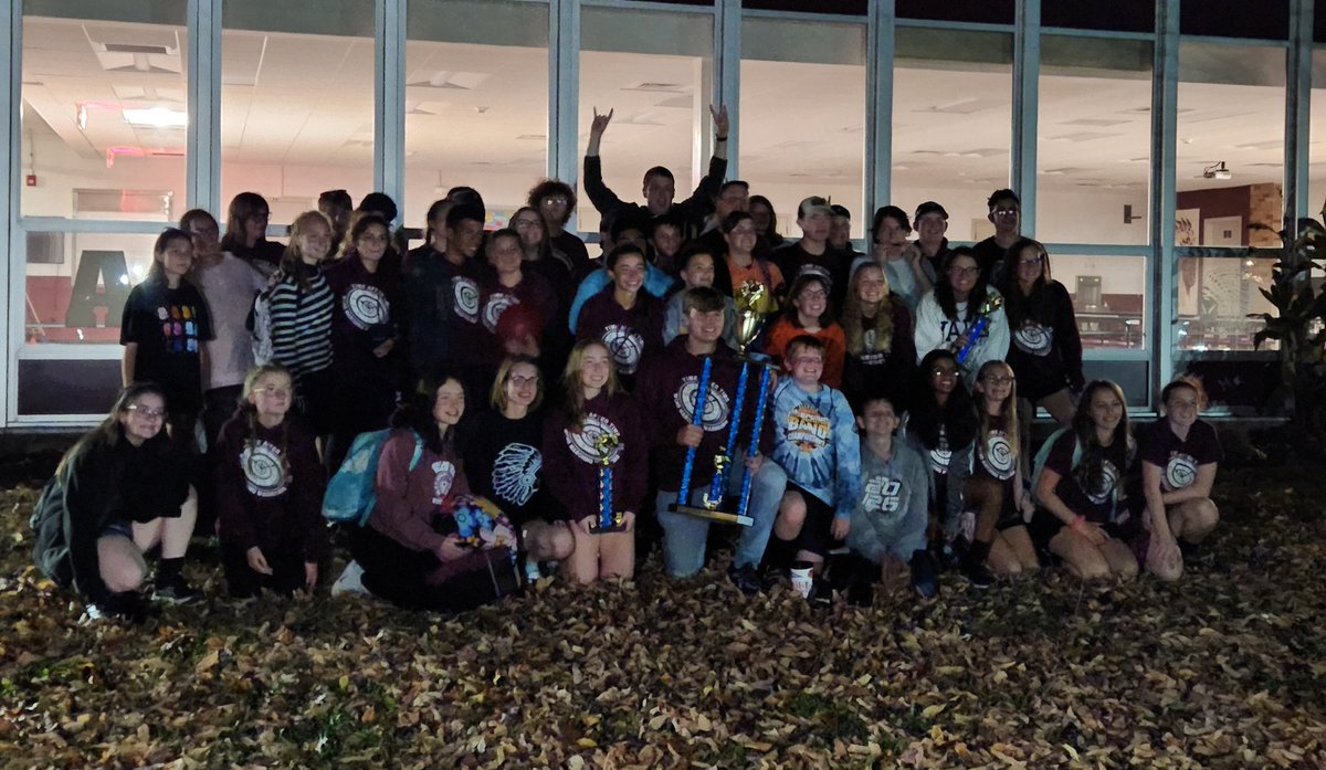 nwcgina's tweet photo. Congrats @watsekaband on your 🧹🧹 at the Illinois Marching Band Championships including best overall 1A!🏆 #eyeswithpride https://t.co/yJmOayQHRH